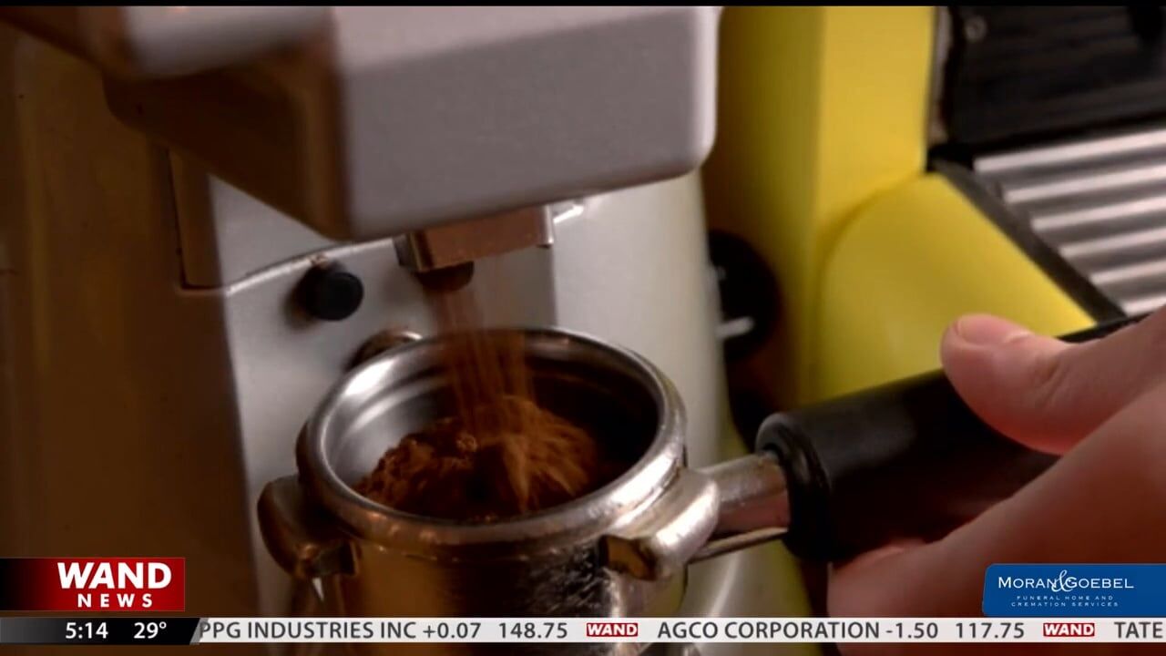 Danville High School takes their coffee to-go with a new coffee trailer